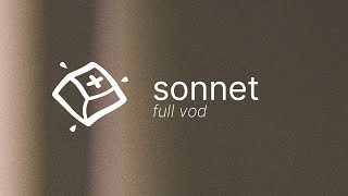 Sonnet Build — Full VOD