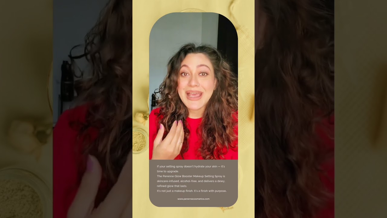 Luxury Glow Mist | Flawless, Dewy & Hydrated Skin with Perenne Glow Booster Spray