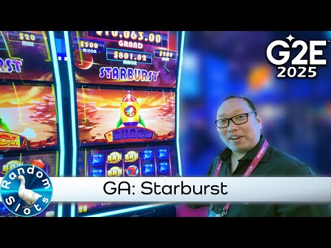 GA, Starburst, #G2E2025 Slot Machine Previews