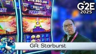 GA, Starburst, #G2E2025 Slot Machine Previews