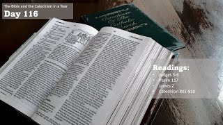The Bible and the Catechism in a Year - Day 116