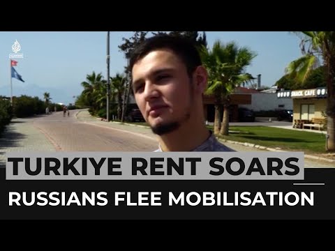 Rent in turkey rise as russians flee mobilisation