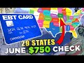PANDEMIC EBT: 29 STATES APPROVED FOR JUNE EMERGENCY ALLOTMENT, $750 Child Tax Credit, P-EBT