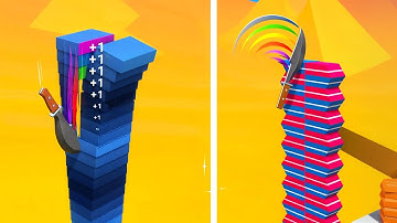 Slice it All 3D game in MAX LEVEL 🥳| ASMR Cutting | Level 217 - 221 | ASMR SLICING GAMEPLAY