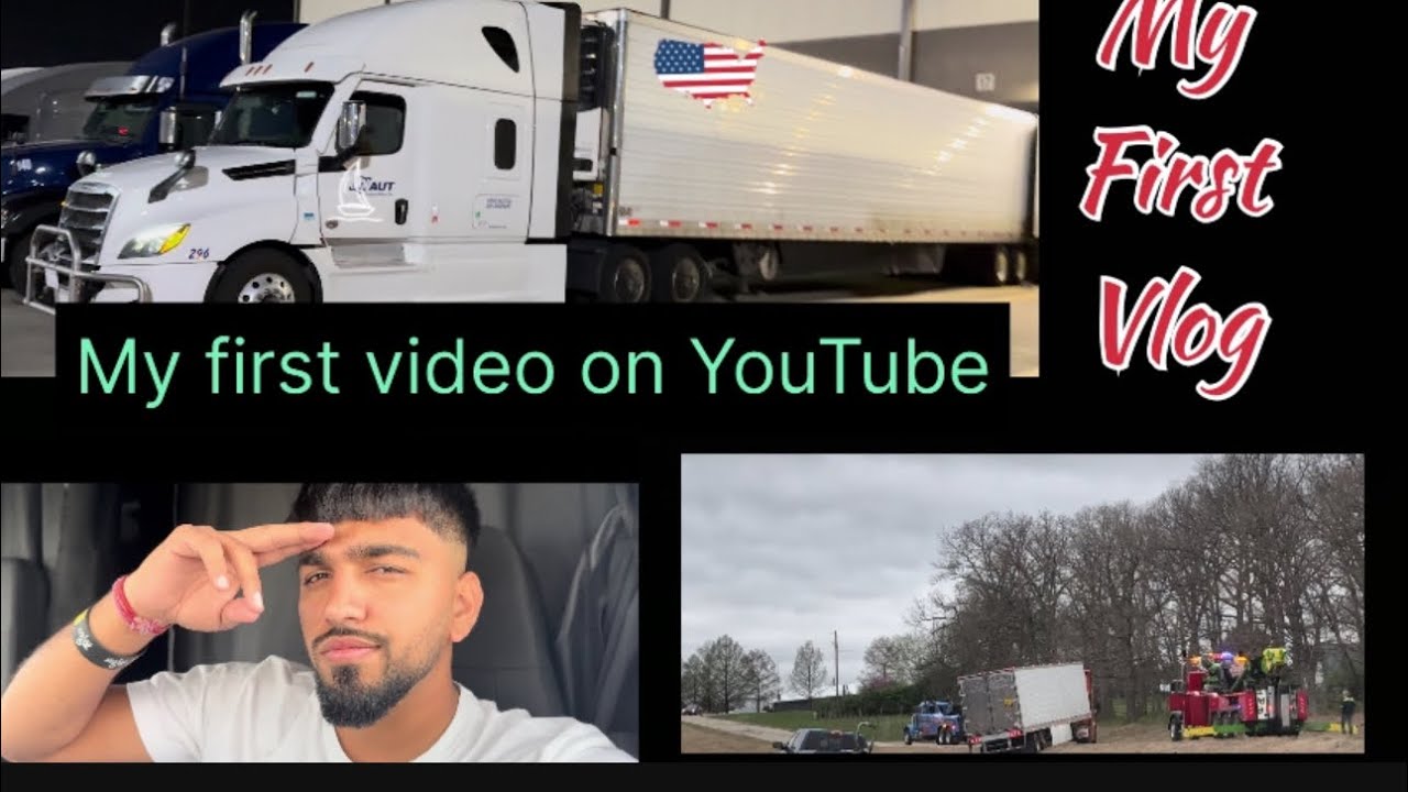 My first trucking vlog #trucklife #trucker Part 2 coming soon - YouTube