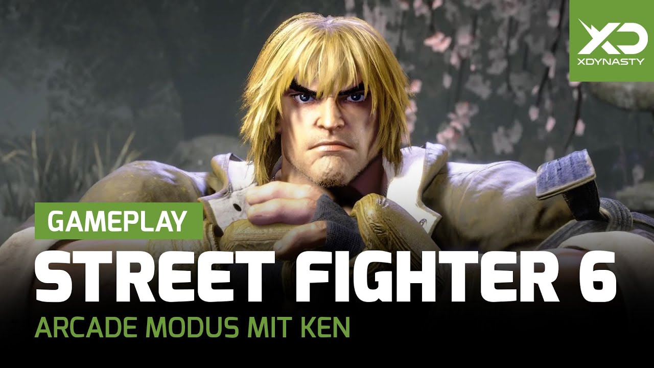 Street Fighter 6 - Mostrando Todos Os Personagens + Modo Arcade do Ken 