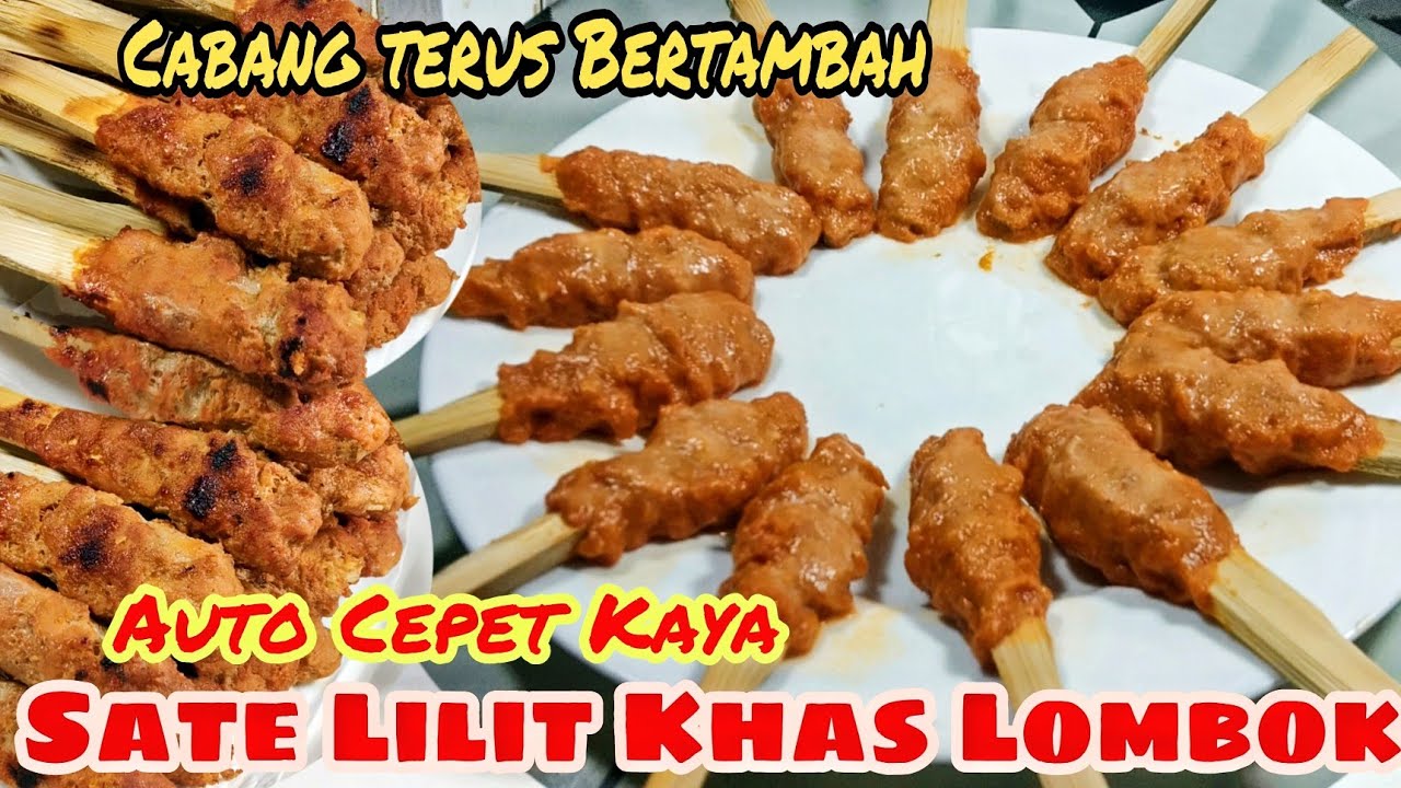 RESEP SATE LILIT KHAS LOMBOK || TERBUKTI ‼️ SEBULAN JUALAN TANAH MOBIL KEBELI CASH