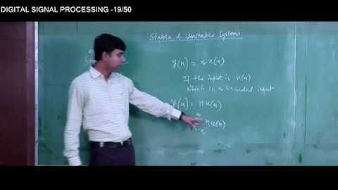 DIGITAL SIGNAL PROCESSING | LECTURE-19 | PROF.(Dr.) MALAY GANGAPADHYAY