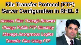 Configure FTP Server in RHEL 8 | File Transfer Protocol Server Configuration in Linux
