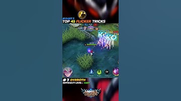 TOP 45 FLICKER TRICKS 2021 MLBB PART 3 #Shorts #mlbb #mobilelegends