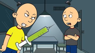 Modern Caillou Gives Classic Caillou A Punishment Day/Ungrounded