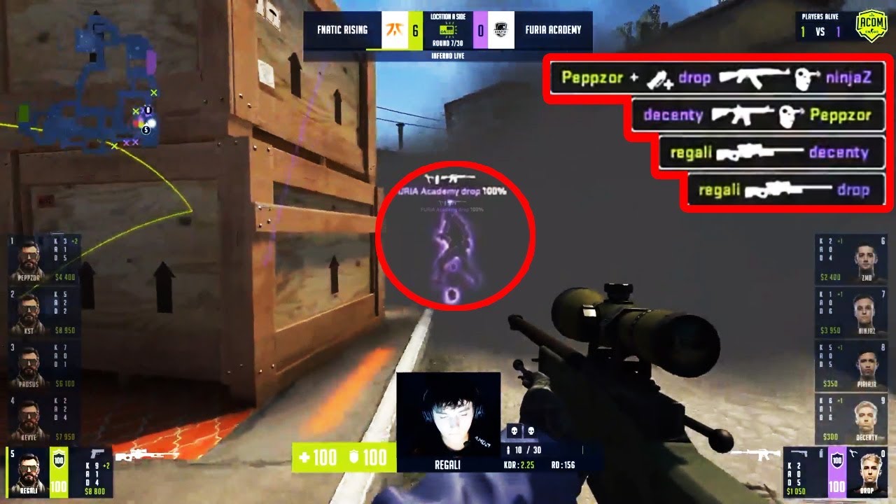 Regali Amazing Plays | Young CSGO Pro Players Best Moments | CSGO ...
