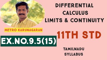 11th Std Maths Ex.9.5(15) State how continuity is destroyed at x=x0 for each of the following graph