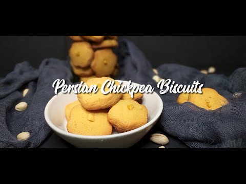 Persian Chickpea Biscuits Recipe | Nan-e Nokhodchi | Step By Step Recipe | EatMee Recipes