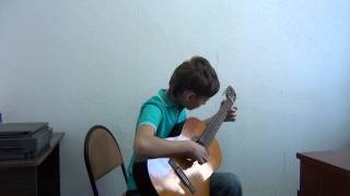 Егор  12 лет  играет на классичке классно!