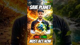 🚨 Stop the Deadly Summer 🥵🔥 | ⏳ Last Chance! 1 SUB = 🌳 1 Tree #shorts #flora #kind2earth #yt