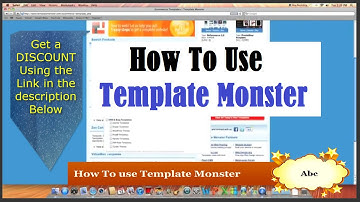 How to Use Template Monster To Create Your Website + Discount Link