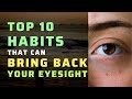 Top 10 habits to prevent vision loss the 202020 rule