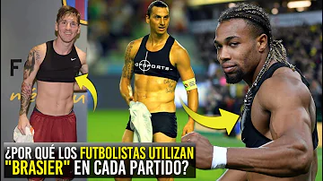 ¿Por qué los futbolistas llevan sujetador?