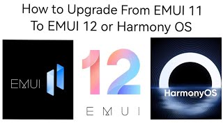 How to Upgrade From EMUI 11 to  EMUI 12 or Harmony OS