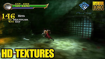 Mortal Kombat Shaolin Monks HD TEXTURES  -  PCSX2 (No Loading Screen)
