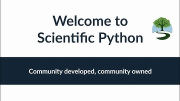 Welcome to Scientific Python!