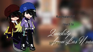 Karmaland V react to Quackity From Las Nevadas || x2 SPEED || WIP screenshot 5