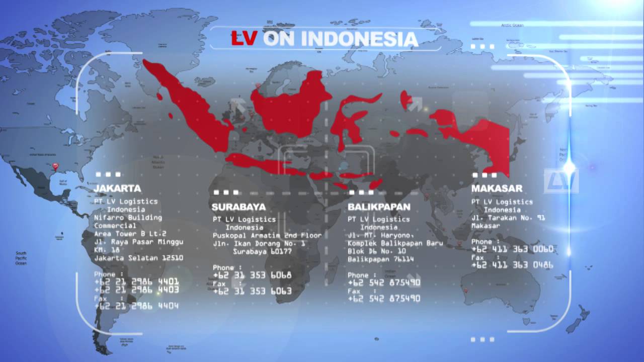 FREIGHT FORWARDER - PT. LV LOGISTICS INDONESIA PROFILE 2014 (Indonesian Version) - YouTube