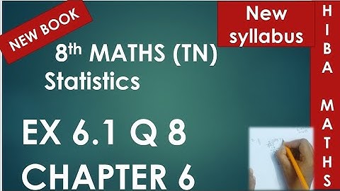 8th maths chapter 6 exercise 6.1 question 8 tn samacheer hiba maths