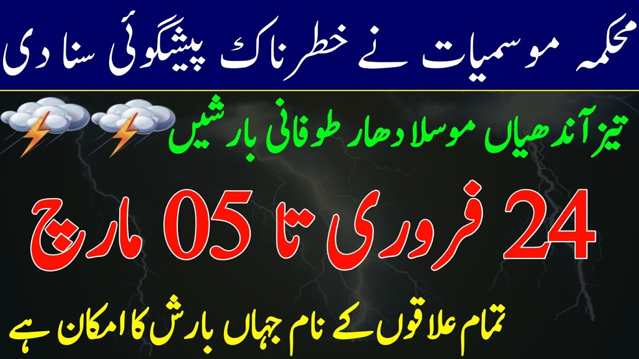 Weather Update for next 7 days| Stormy Rains Hailstorms expected|All cities names| Weather Report 