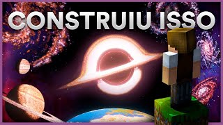 🔥 Ele criou o UNIVERSO INTEIRO no MINECRAFT (incrível dms!)