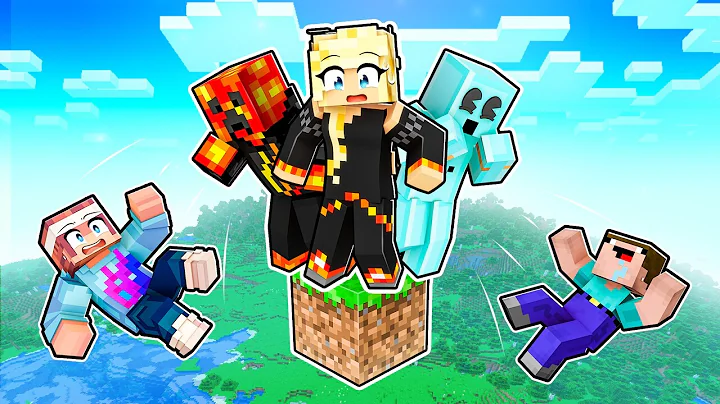 Minecraft But Were TRAPPED on ONE BLOCK!