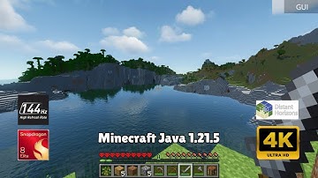 Minecraft Java 1.21.5 | Distant Horizons + MakeUp UltraFast Shader | Snapdragon 8 Elite Performance!