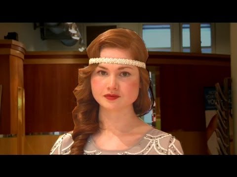 The Original Flapper An Edwardian Girls Hairstyle Youtube