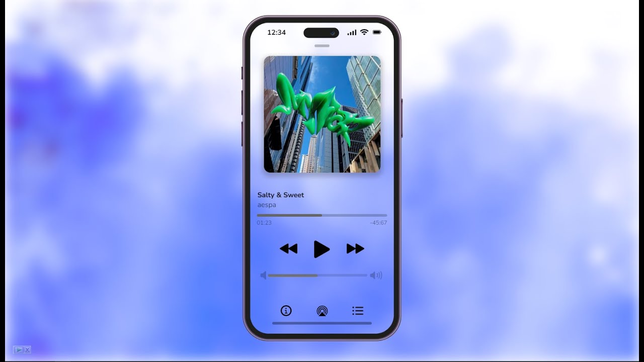 Apple Music UI Remake with HTML + CSS (Part. 1) | KHODAM / KHODING MALAM