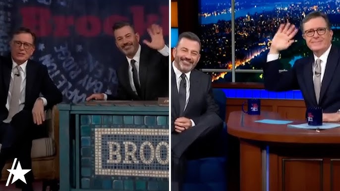 Jimmy Kimmel & Stephen Colbert TOP MOMENTS From Each Other's Show Intvs -  YouTube