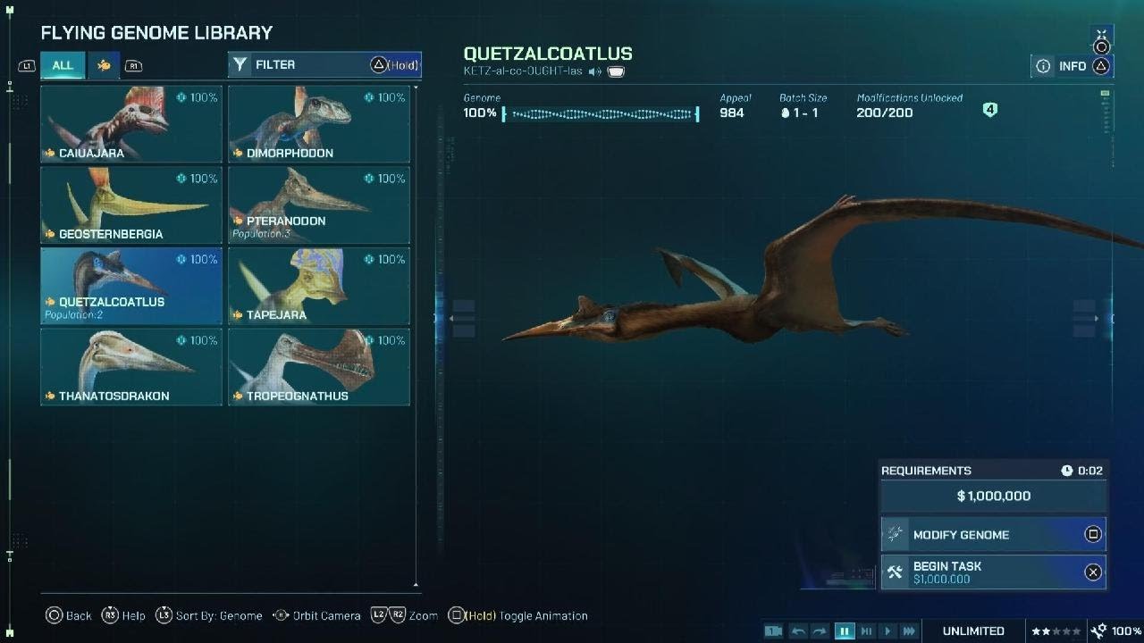 Jurassic World Evolution 3 how to spawn a flying dino in a normal hatchery
