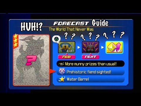Kingdom Hearts: DDD - How to Use the Forecast? Guide - Proud Mode