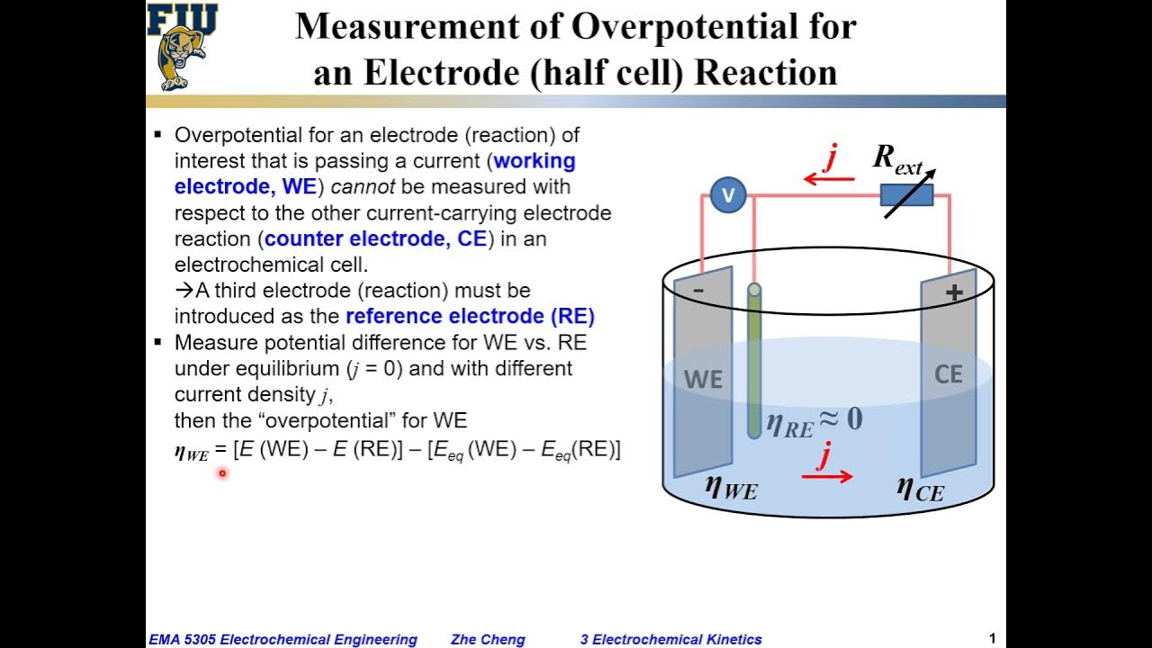 Electrochem Eng L0318 Overpotential measurement using reference
