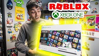 Microsoft Roblox Sent Me A Package Unboxing Roblox Xbox One S Roblox Edition Youtube - roblox xbox one game amazon