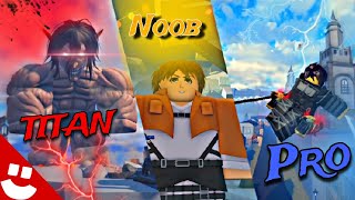 ⭐TYPES OF U:AOT PLAYERS PART 3⭐| 🟢 Untitled Attack On Titan Roblox 🟢