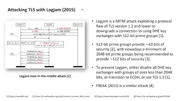 TLS Essentials 19: Attacking TLS with Logjam