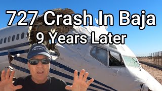Plane Crash Wreckage In Baja