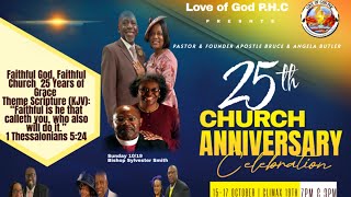 Night 2.... 25th Church Anniversary Pastor Coleman
