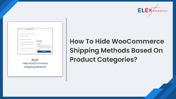 How To Hide WooCommerce Shipping Methods Based On Product Categories?