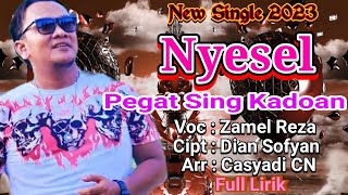 Lagu Tarling Terbaru 2023°° Pegat Sing Kadoan(Nyesel) _ Vocal:Zamel Reza (Full Lirik)