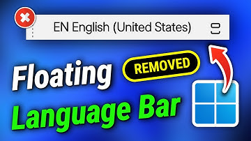 Hoe u de zwevende taalbalk in Windows 11 verwijdert