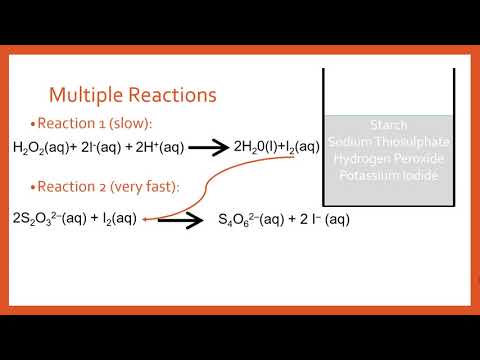 Видео: Натрийн тиосульфатыг яагаад иодын цагийн урвалд ашигладаг вэ?