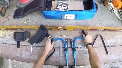 Stein X2 Climbing Spurs Assembly