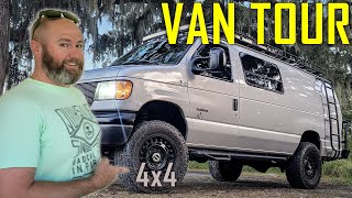 VAN TOUR: Meet Ogre our 4x4 Ford Camper Van